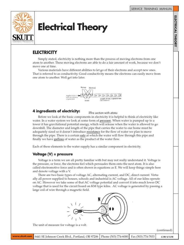 Electrical Theory | PDF | Electrical Resistance And Conductance | Series And Parallel Circuits