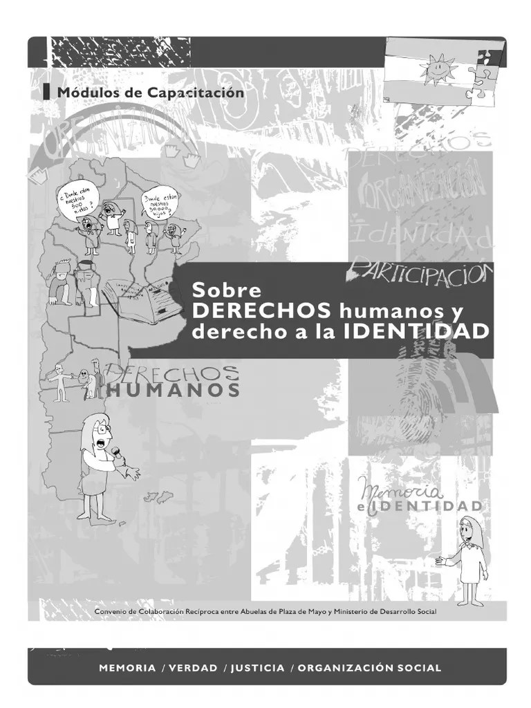 Cuadernilo Sobre Derechos Humanos Y Derecho A La Identidad | PDF