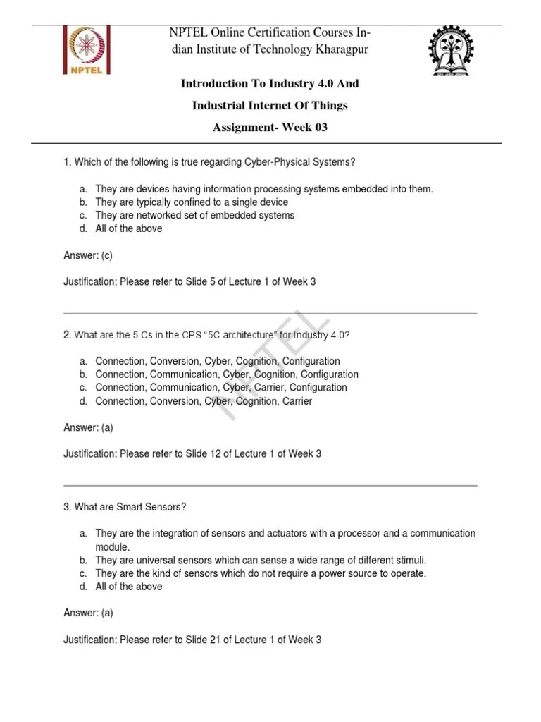 Week 03 Assignment Solution | PDF | Artificial Intelligence ...
