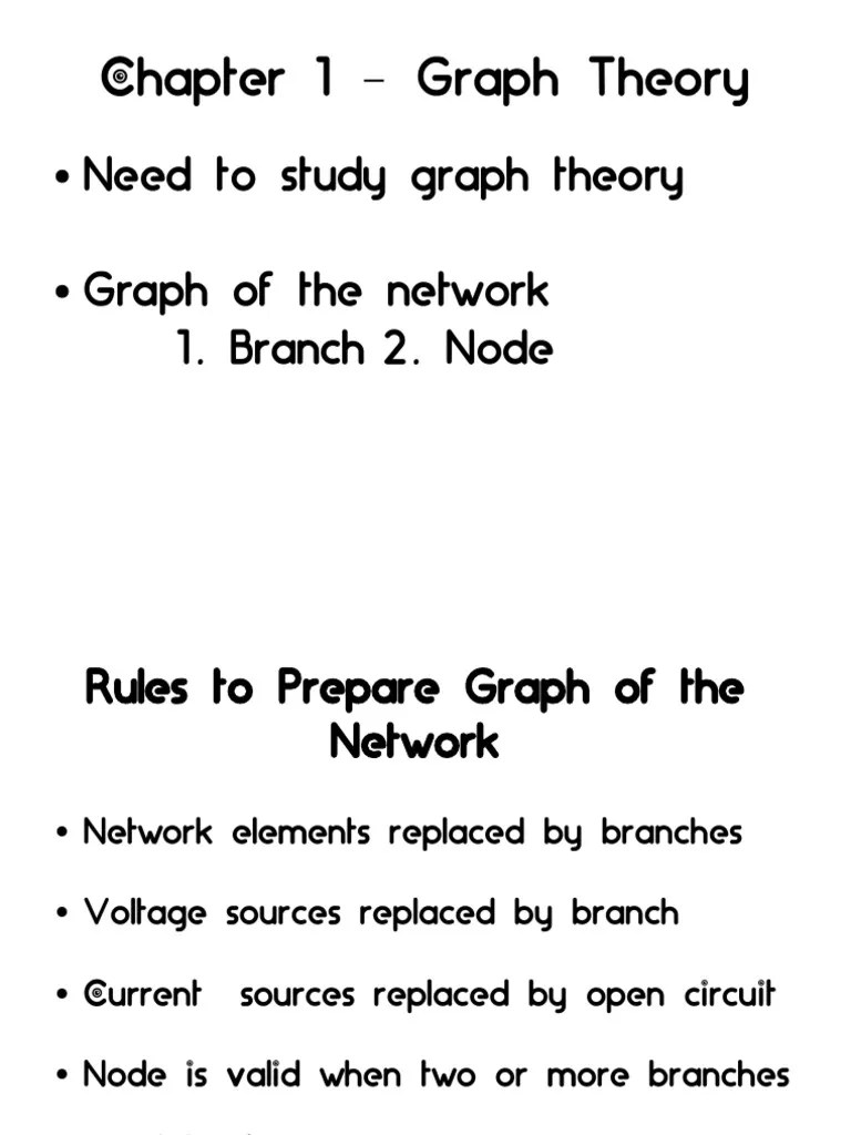 Graph Theory | PDF | Vertex (Graph Theory) | Electrical Network