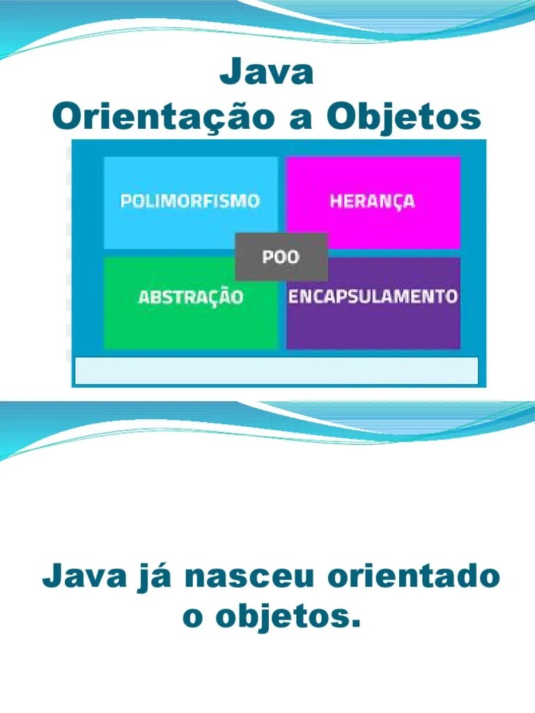 Java Básico - Orientação A Objetos | PDF | Classe (programação De ...