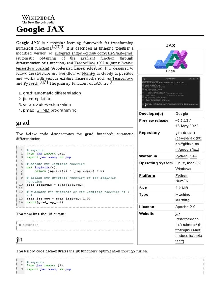 G Jax | PDF | Computer Programming | Computing