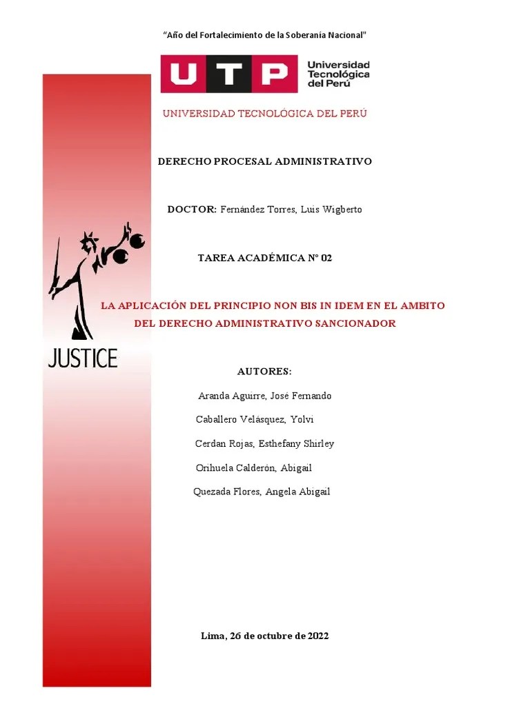 Ta2-Derecho Procesal Administrativo | PDF | Derecho Penal | Debido Al Proceso