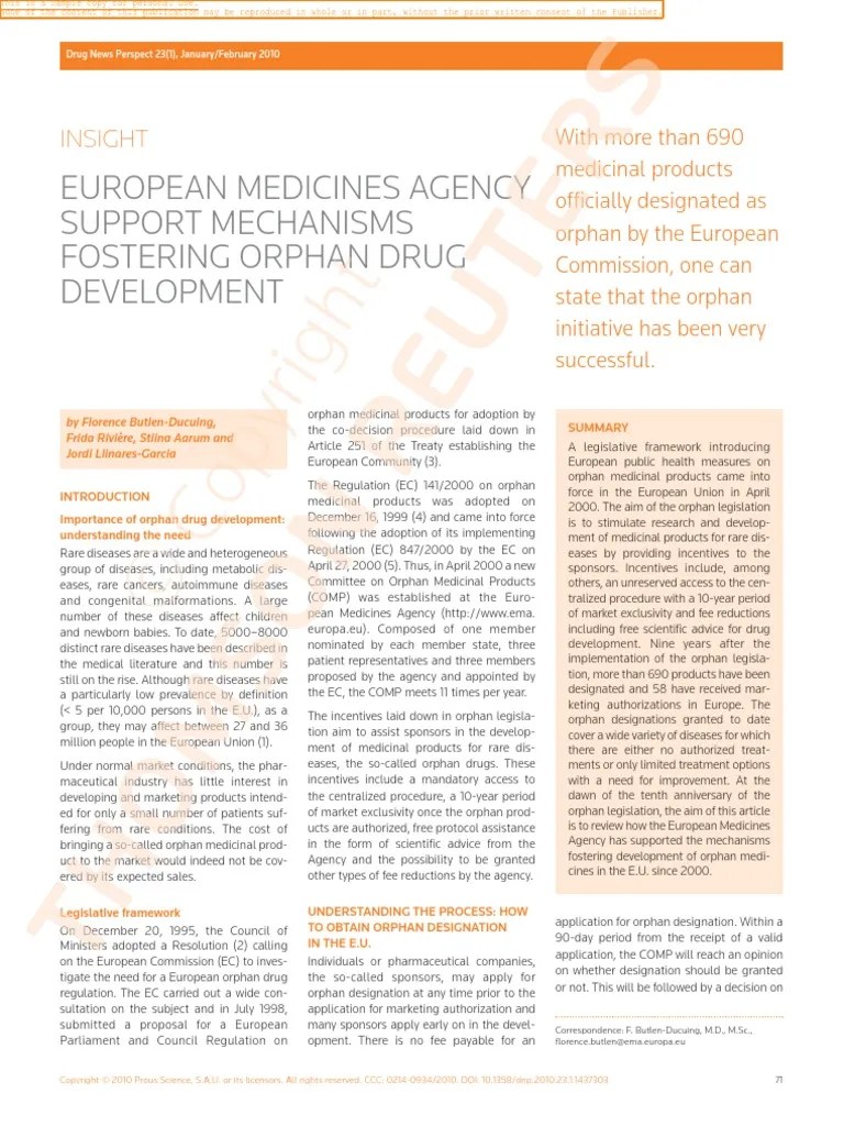 Butlen-Ducuing 2010 | PDF | European Union | Clinical Medicine