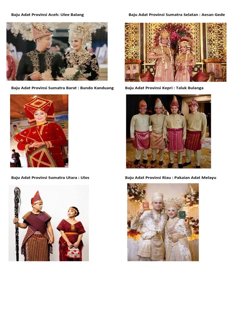 Baju Adat Provinsi Aceh | PDF
