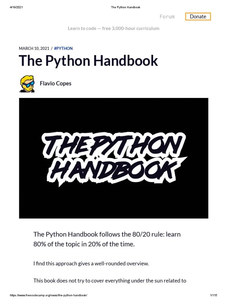 Python Basics Handbook Pdf - Gradient Wallpapers - Stunning Ultra HD Collection