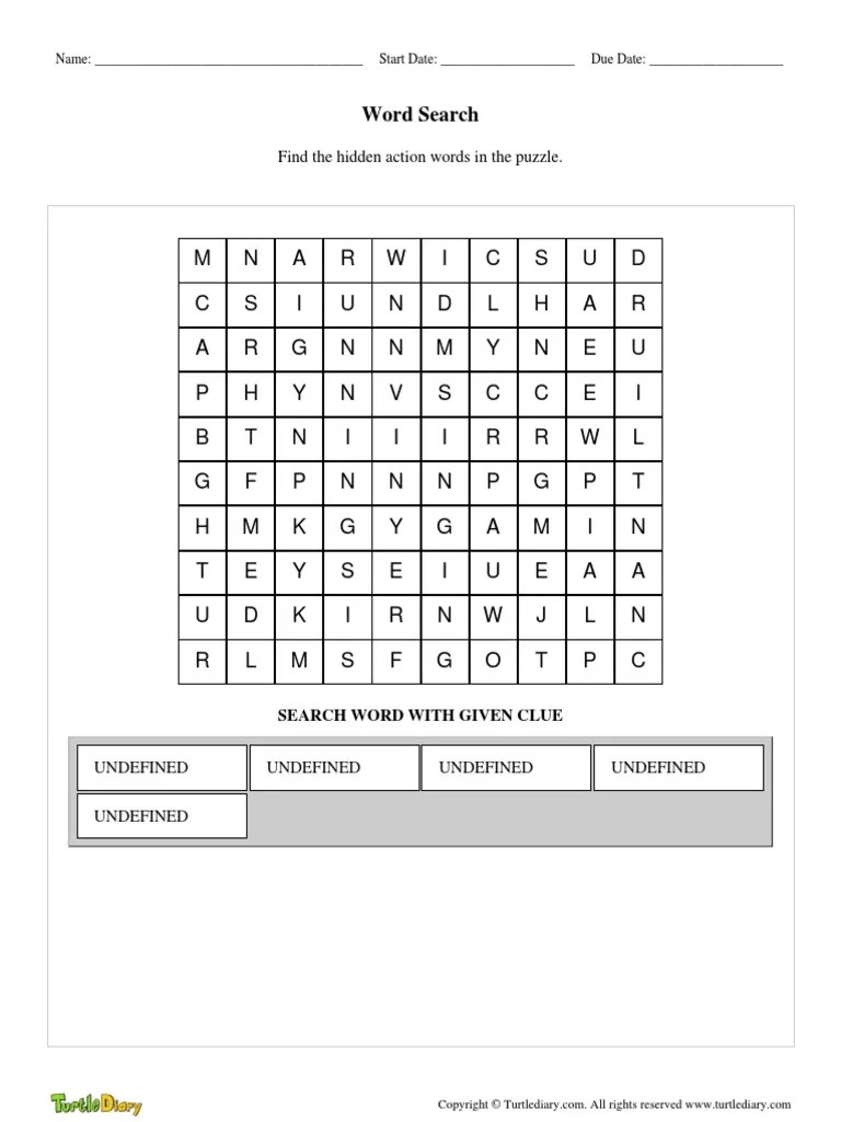 Word search