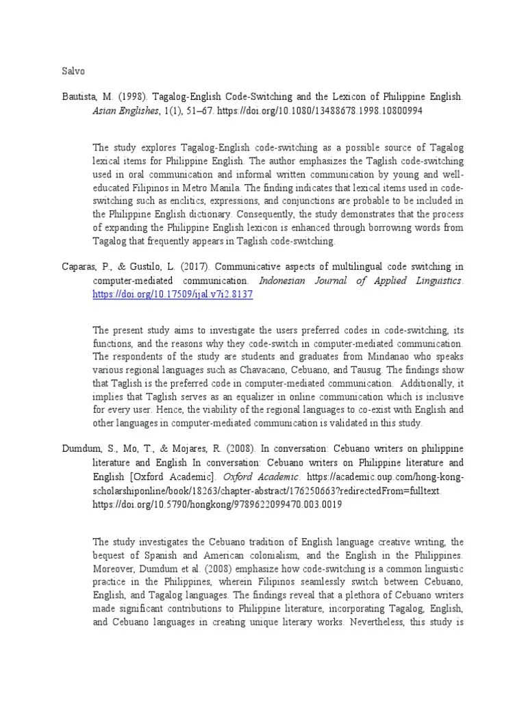 Annotated Bibliography | PDF | Applied Linguistics | Communication