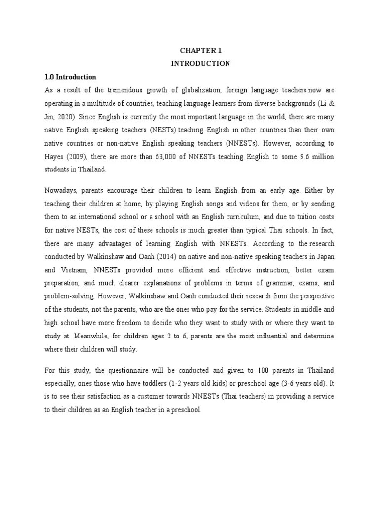 Chapter 1-3 (Research Proposal) | PDF | Methodology | Quantitative Research