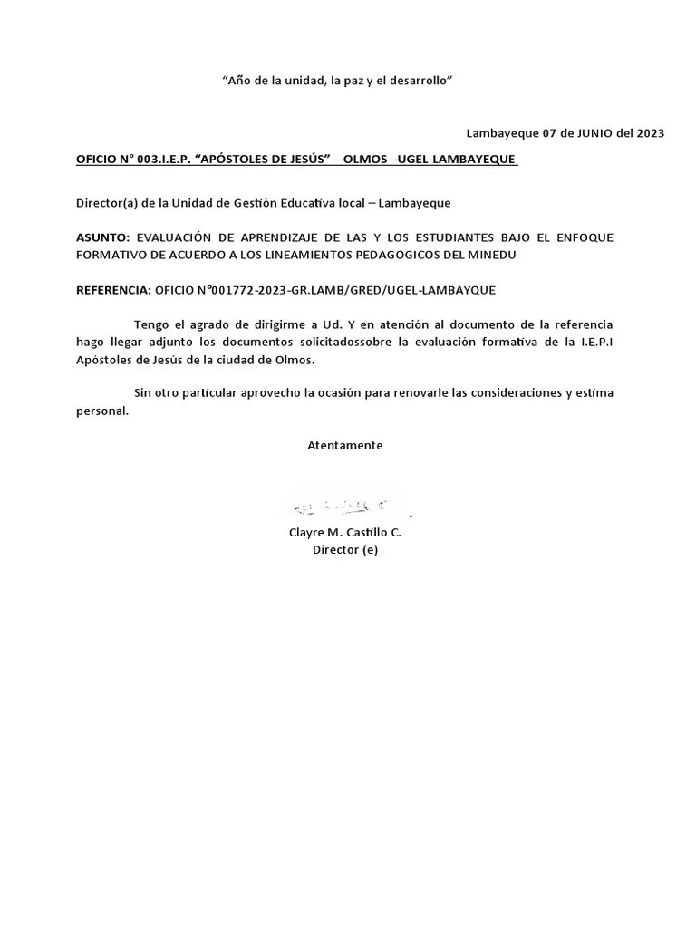 Evaluacion Formativa 2023 Completa | PDF | Evaluación | Aprendizaje