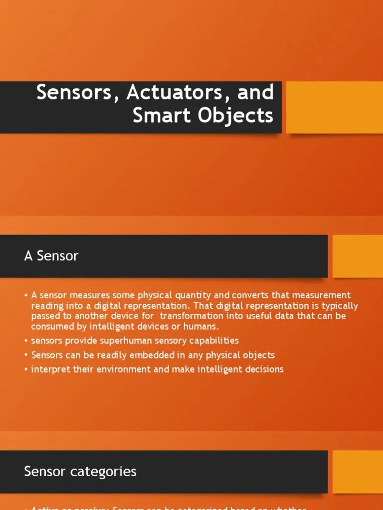 Sensors, Actuators, And Smart Objects-Capsule-2 | PDF | Internet Of ...