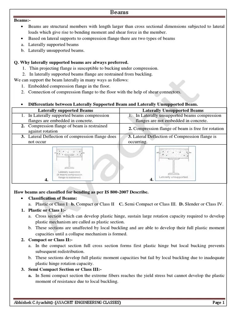 Design Of Steel Beams Pdf Buckling Beam Structure - Beautiful 4K Geometric Images | Free Download