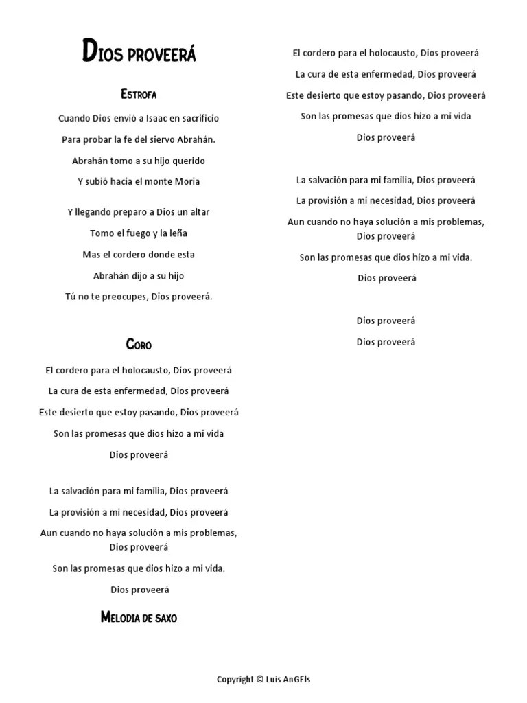 Dios Proveerá | PDF