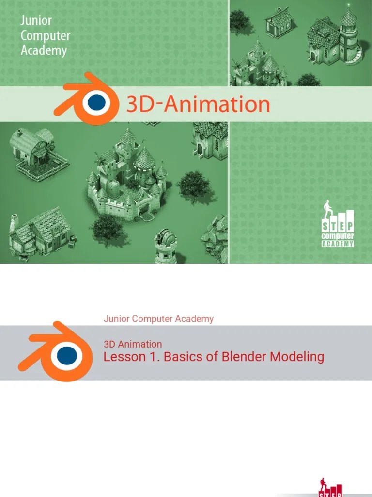 MKA 3d Animation Lesson 01 | PDF | Keyboard Shortcut | 3 D Computer ...