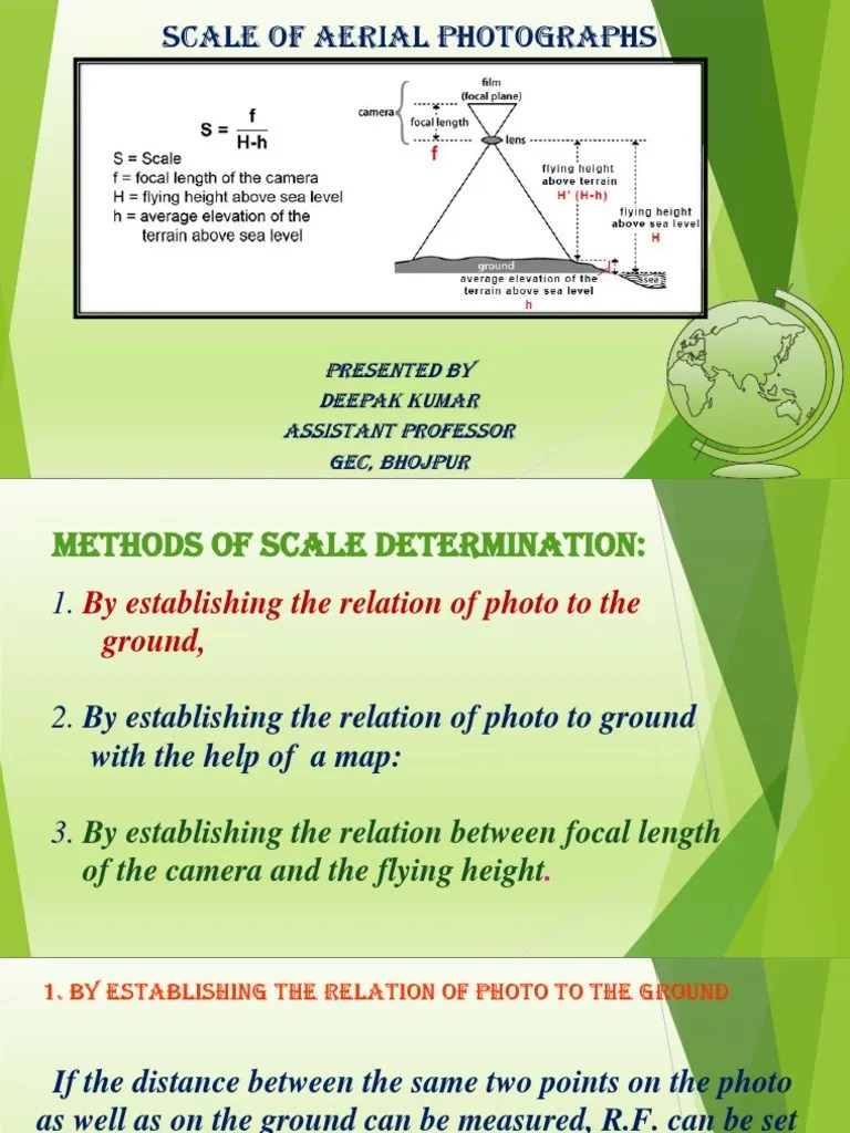 M4 (L-7) Numerical Problems On Photogrammetry | Download Free PDF | Camera | Length