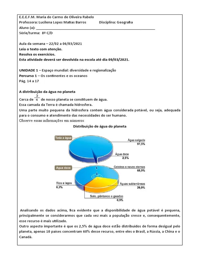 Geografia - 8º Ano | PDF