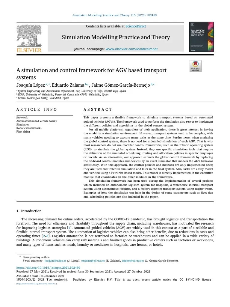 Simulation Modelling Practice And Theory | PDF | Simulation | Server ...