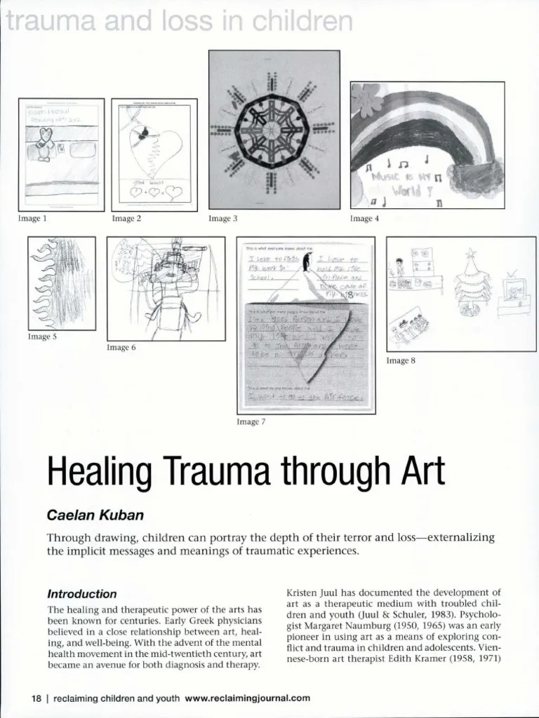 Healing Trauma Through Art | PDF | Psychological Trauma | Art Therapy