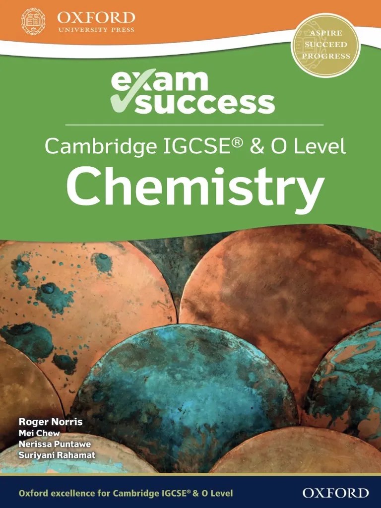 Cambridge IGCSE O Level Chemistry Exam Success By Lawrie Ryan, Roger | PDF
