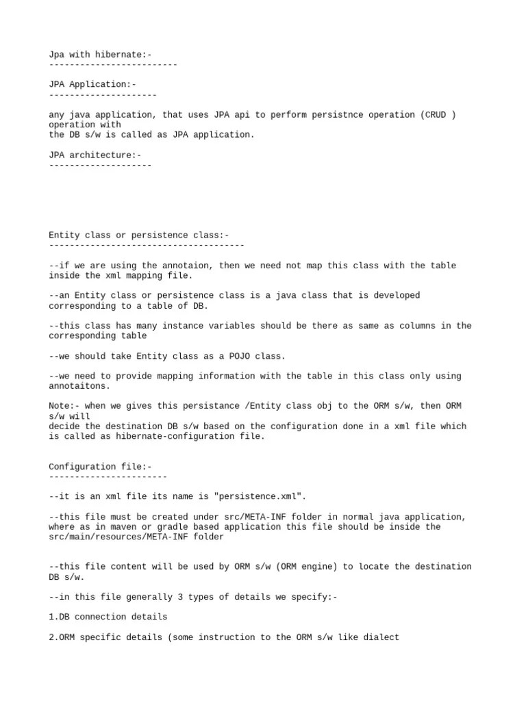 JPA With Hibernate | PDF