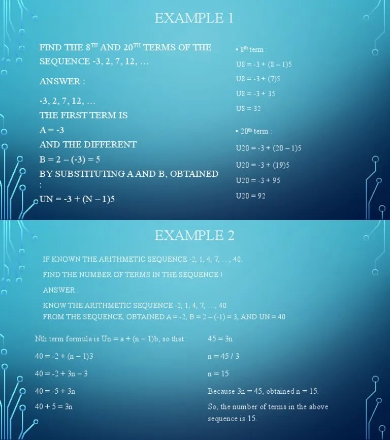 Sequence And Series | PDF