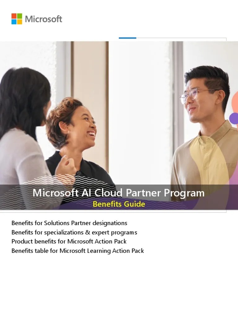 Microsoft AI Cloud Partner Program Benefits Guide | PDF | Microsoft ...