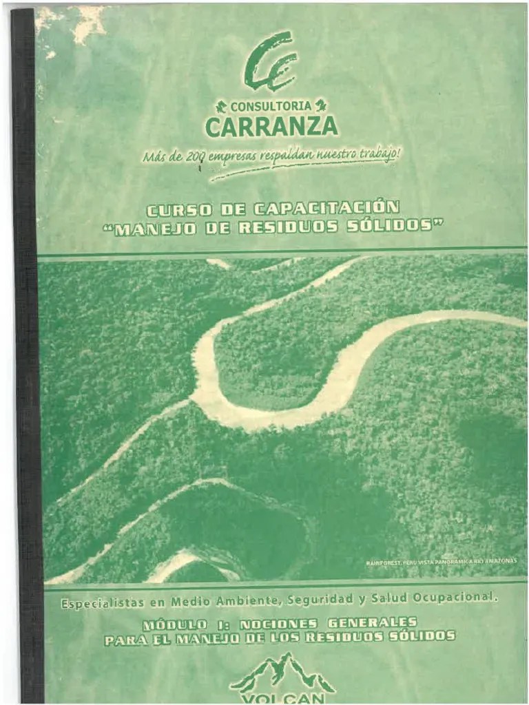 Modulo 1 Curso Manejo De Residuos Solidos | PDF