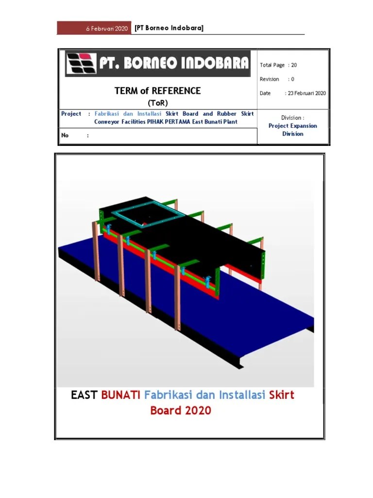 Term Of Reference | PDF