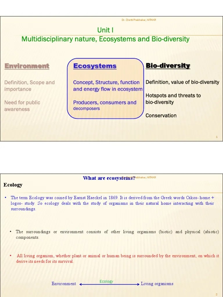 CH1 Ecosystem 1 | PDF | Ecosystem | Food Web