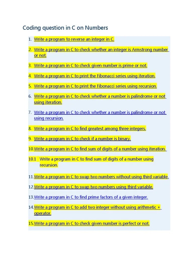 Coding Question In C.... | PDF | String (Computer Science) | Numbers