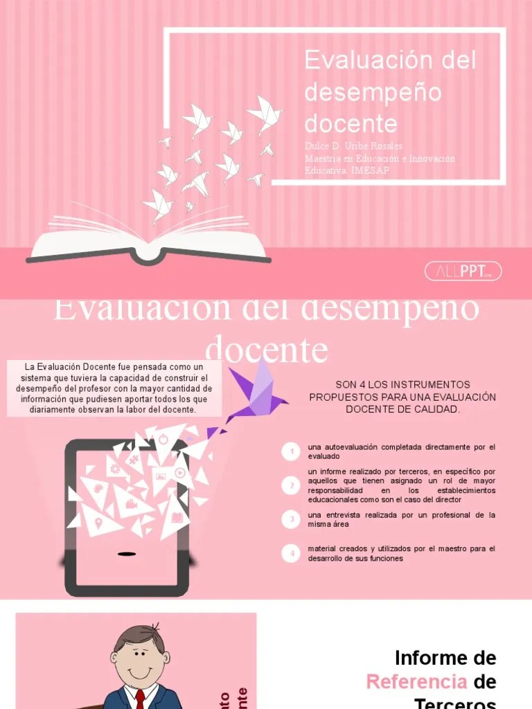 Evaluación Docente | PDF | Evaluación | Maestros