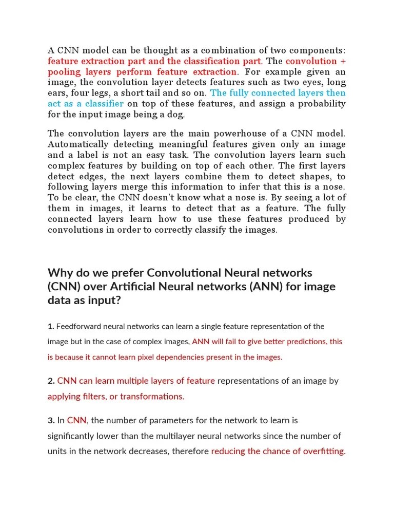 CNN Notes | PDF