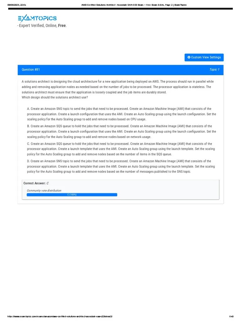 Associate SAA-C03-ENG-02 | PDF