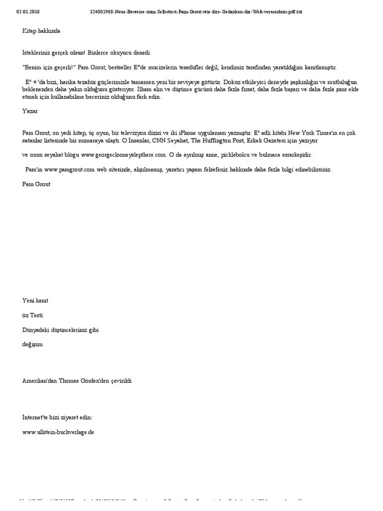 E2 Pam Grout TR | PDF