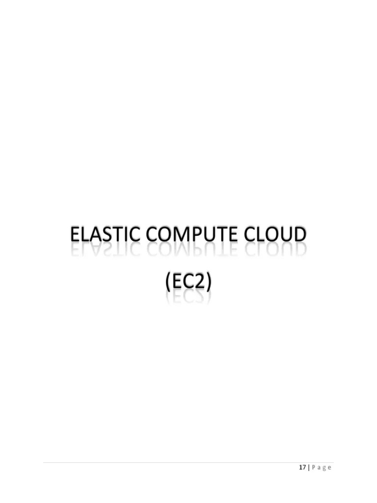 AWS - EC2 Notes | PDF | Computer Networking | Distributed Computing ...