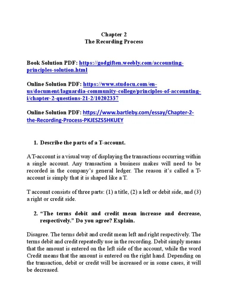 Chapter-2 Theory - 1-21 - Financial Accounting | PDF | Business ...