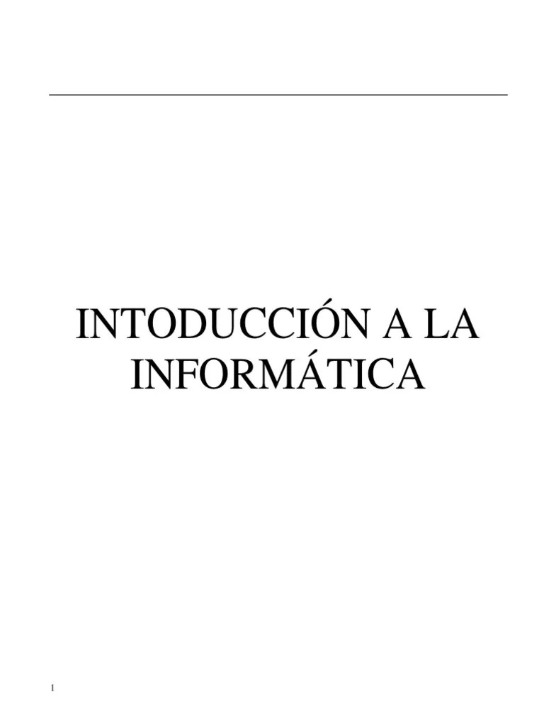 Curso Básico De Computación | PDF