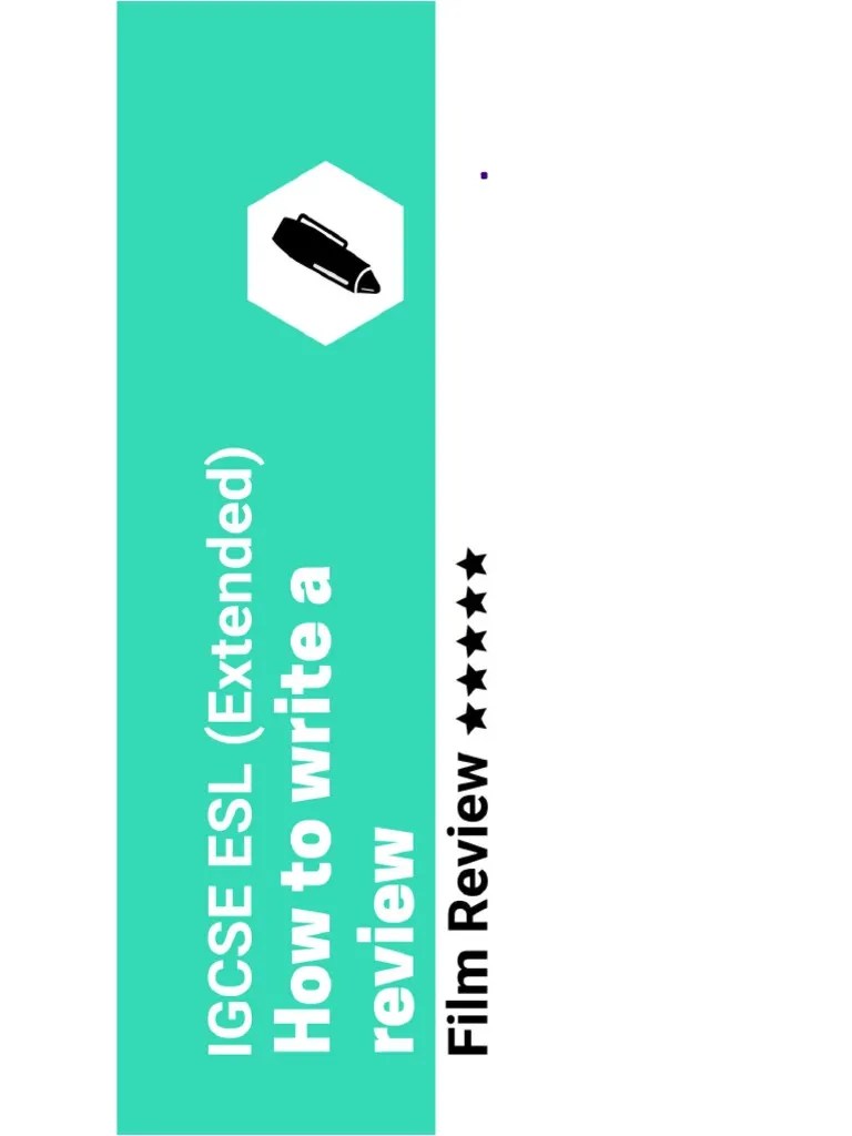 IGCSE ESL Review | PDF