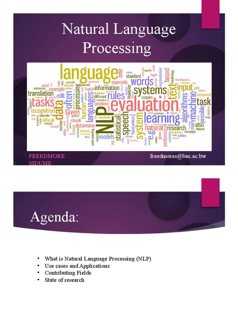 Introduction To NLP_Part 1 | PDF | Linguistics | Machine Learning