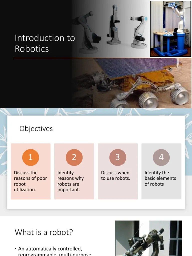 2-Introduction To Robotics | PDF
