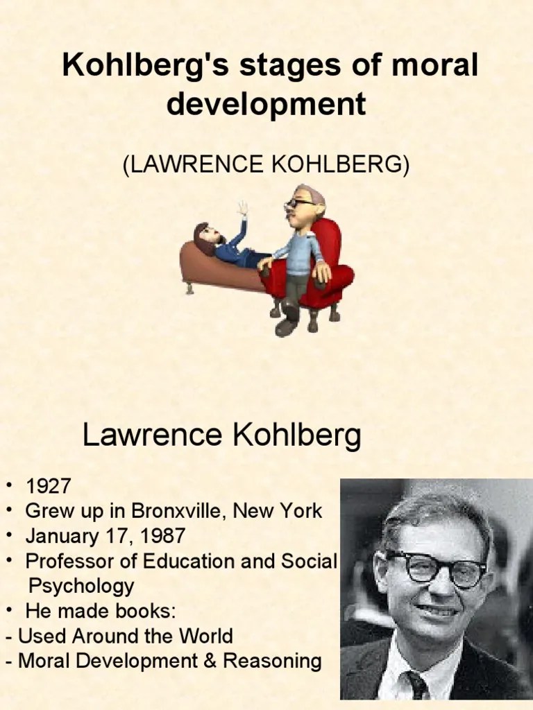 Kohlbergs Stages Of Moral Development | PDF