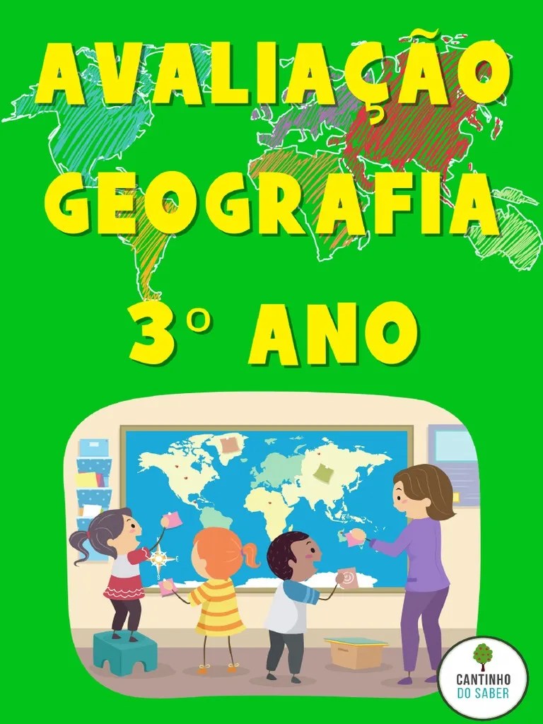 Avaliação De Geografia Para O 3 Ano | PDF