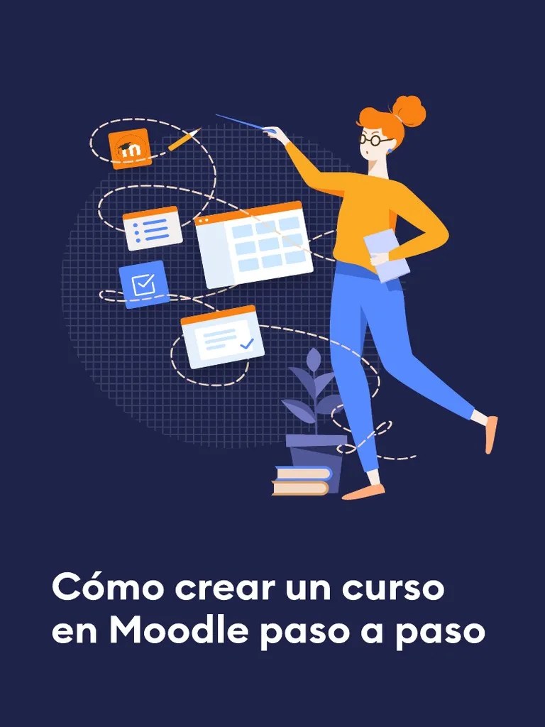 Cómo Crear Un Curso Para Moodle | PDF