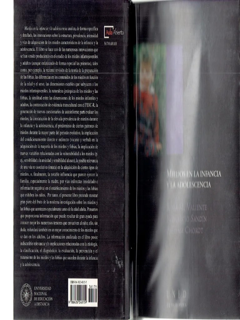 Miedos En La Infancia Y La Adolescencia | PDF