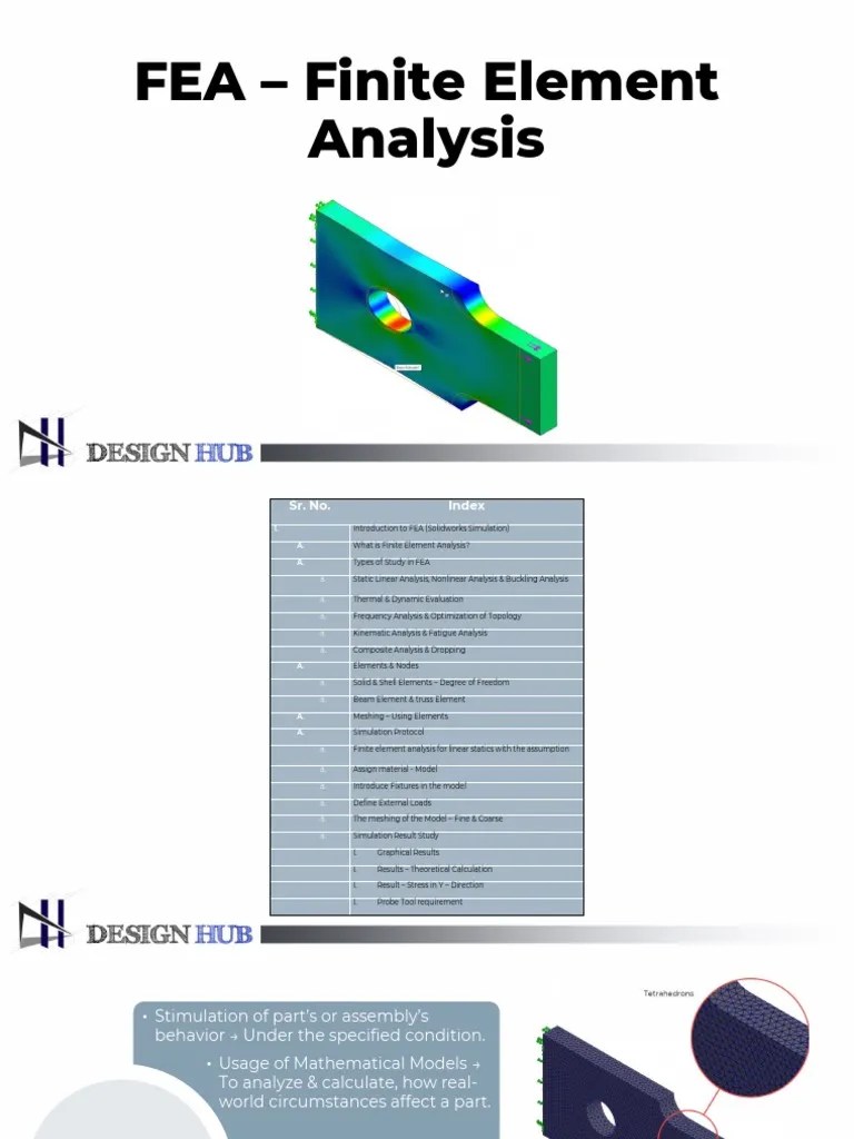 FEA - Finite Element Analysis | Download Free PDF | Finite Element ...