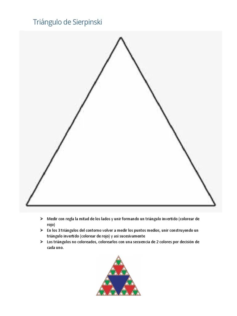 Triangulo De Sierpinski | PDF