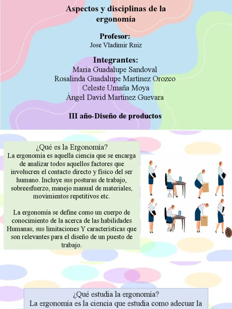 Ergonomía 114 | PDF | Factores Humanos Y Ergonomía | Ciencia Cognitiva