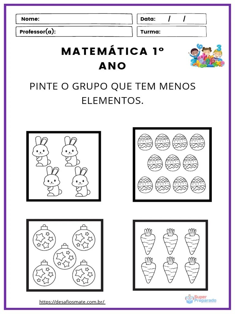 71.matemática 1º Ano-01 | PDF
