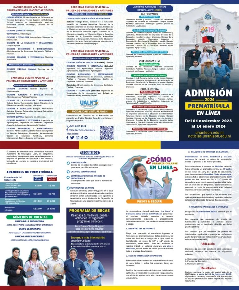 Admision 2024 | PDF | Medicina | Ingeniería