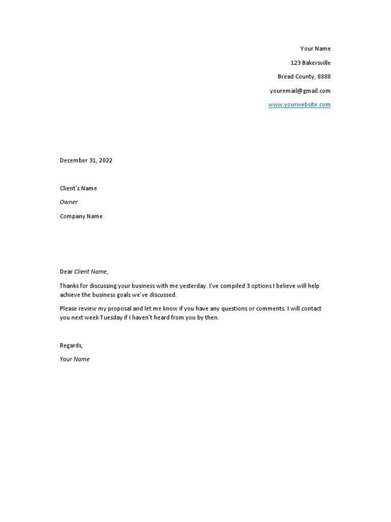 Client Proposal Template | PDF | Search Engine Optimization | Business